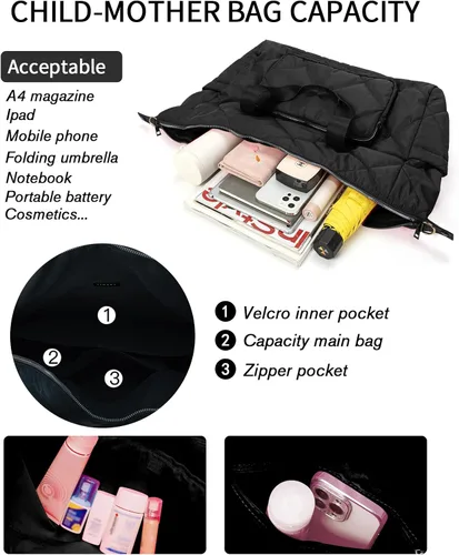 Miniatura 5 de Bolsa deportiva de gimnasio para mujeres y hombres, bolsa de lona ligera de mano para viajes, deportes, gimnasio, yoga, resistente al agua