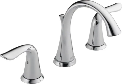 Miniatura 9 de Delta Faucet Lahara - Grifo de baño de 2 llaves con tecnología de sellado de diamante y ensamblaje del drenaje de metal, bronce champán