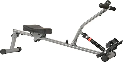 Miniatura 2 de Sunny Health & Fitness Máquina de remo compacta ajustable con 12 niveles de resistencia para entrenamientos corporales completos y aplicación
