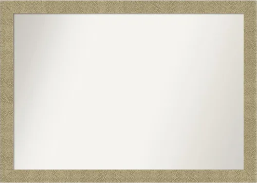 Miniatura 52 de Amanti Art Espejo de pared personalizado no biselado (24.25 x 24.25 pulgadas), marco dorado de mosaico, varios tamaños personalizados, espejo