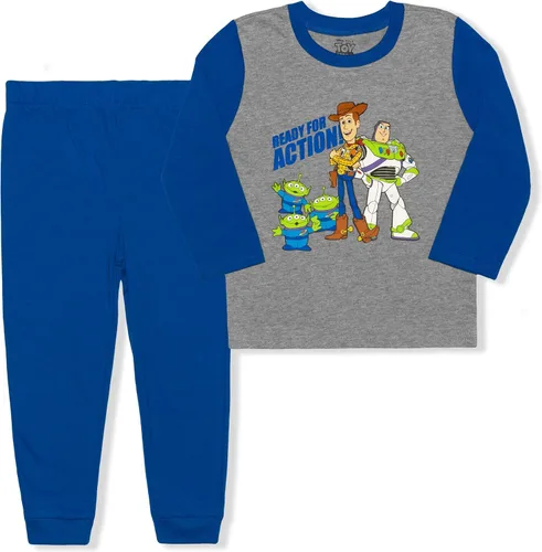 Disney Toy Story Buzz Lightyear - Camisa y pantalón deportivo de manga larga para niños pequeños y pequeños