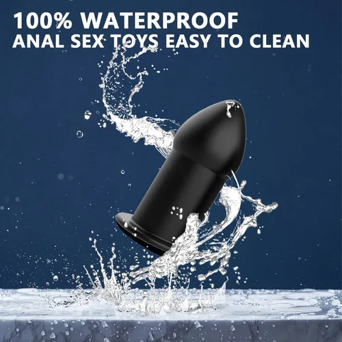 Miniatura 4 de AMAZBEE Juego de 5 tapones anales de silicona suave, dilatador anal hueco para adultos, juguete sexual anal, kit de bondage para hombres, mujeres