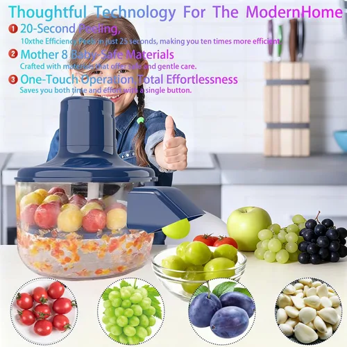 Miniatura 2 de Máquina automática de pelado de uvas, máquina eléctrica de pelado para uvas, pelador automático de ajo y tomate cherry, herramienta removedora