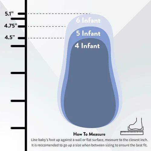 Miniatura 6 de Travel Bug The Denver Baby Slipper Sock - Zapatos para caminar con suela de goma