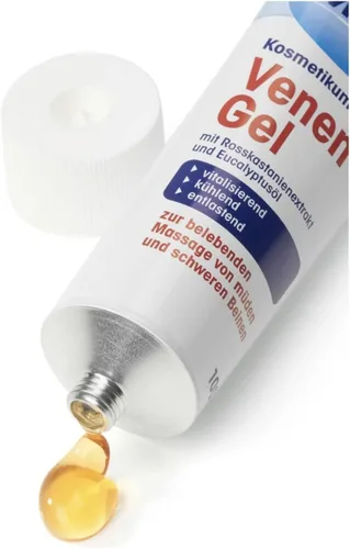 Miniatura 5 de Mivolis Gel de vena dm con extracto de castaño de indias y aceite de eucalipto, 3.4 fl oz / 3,38 oz