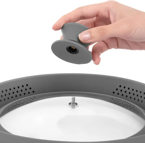 Miniatura 4 de Repuesto universal de mango para tapa de sartén, paquete de dos asas de silicona resistentes al calor y antideslizantes para ollas