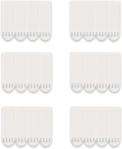 Miniatura 9 de 72 Tiras de Repuesto Pequeñas, Tiras Adhesivas para Colgar en la Pared sin Daños para Ganchos de Pared Interiores, Tiras Colgantes de Pared