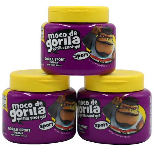 Miniatura 5 de Moco de Gorila Rockero Gel para el cabello, gel explosivo para peinar el cabello para una sujeción extrema de larga duración, Gorilla Snot Gel es