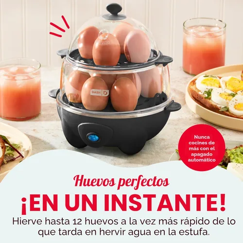 Miniatura 3 de Hervidor de huevos Dash Deluxe, Negro