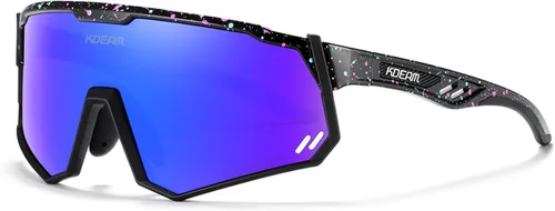 Miniatura 16 de Gafas de sol deportivas polarizadas UV400 para hombres y mujeres, gafas de ciclismo resistentes al viento para conducción, carrera, golf, lentes