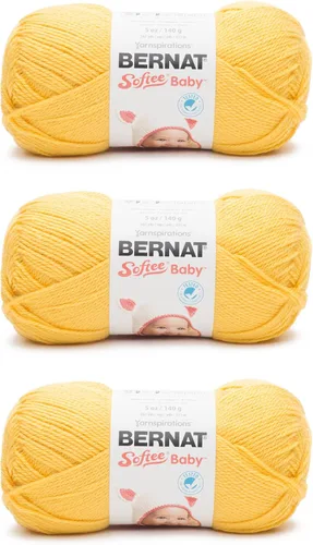 Miniatura 40 de Bernat Softee - Ovillo de lana para bebé, 5 onzas, calibre 3 ligero, color verde hierba