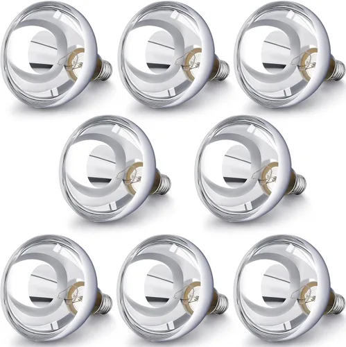 Miniatura 24 de VIHOSE Paquete de 4 lámparas de calor de 125 W, 120 V, R40, bombillas incandescentes de vidrio, bombillas de calefacción incandescentes para re