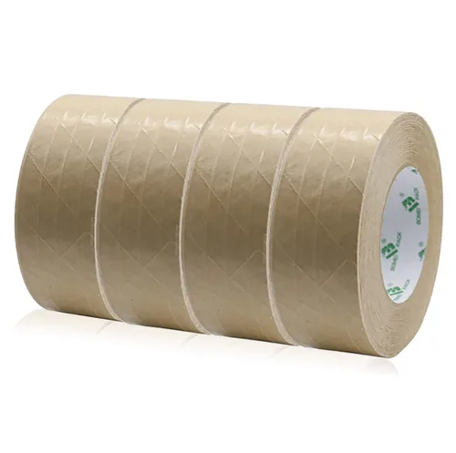 Miniatura 10 de BOMEI PACK Paquete de 2 cintas de papel kraft reforzadas, cinta de embalaje autoadhesiva de papel engomado, para embalaje resistente, envío, mudanza