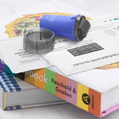 Miniatura 8 de Rodillo avanzado para prevención de robo de identidad y protección de privacidad personal de Guard Your ID, azul, estándar