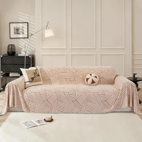 Miniatura 13 de Funda de sofá bohemio para perros, 78x91 pulgadas, fundas para silla de gran tamaño, fundas lavables para sofá modular para mascotas, protector