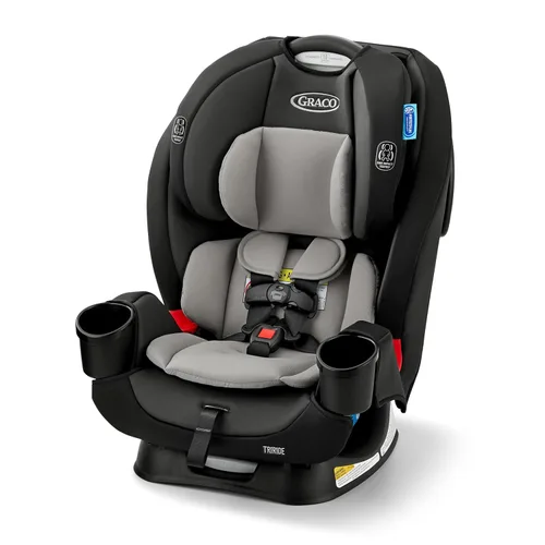 Graco TriRide - Asiento convertible 3 en 1 para automóvil, elevador de respaldo alto, modos de orientación delantera y trasera, adecuado desde