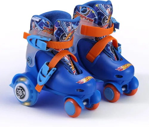 Miniatura 10 de Voyager Kids Trainer Skates - Light Up Wheels, ABEC 5 Bearings, Durable PVC Material, Foam Shoe Lining, Perfect for Active Fun and Adventures, US