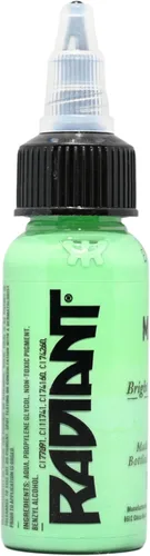 Miniatura 4 de Radiant Colors Tintas de tatuaje (mezcla blanca 8oz)