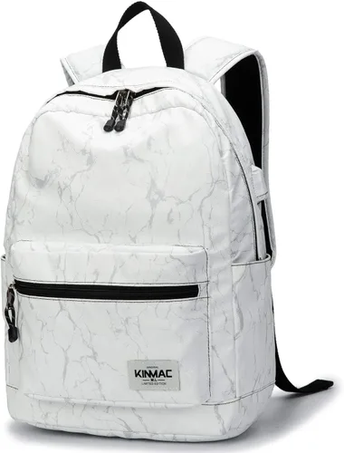 Miniatura 5 de Kinmac Mochila resistente al agua para laptop con puerto de carga USB para laptop de hasta 15.6 pulgadas (bordado)