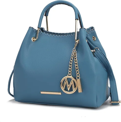 Miniatura 9 de MKF Collection Mia K - Bolso de mano para mujer, de piel vegana, con asa superior, bolso de mano