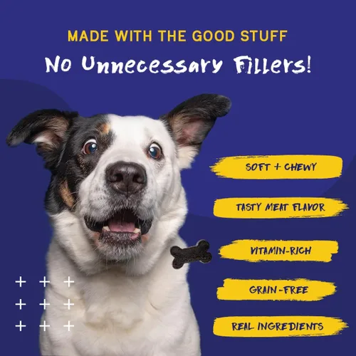 Miniatura 5 de PupGrade Multivitamínico diario para perros – Suplemento todo en uno con aceite de pescado Omega, vitaminas A, C, D, E y B complejo para la salud