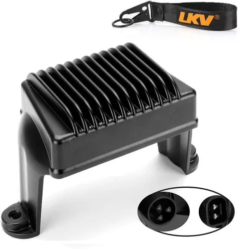 Miniatura 2 de LKV 74505-06 Regulador de voltaje rectificador compatible con Harley Davidson 2006-2008 Electra Glide Road Glide Road King Street Glide Reemplazar