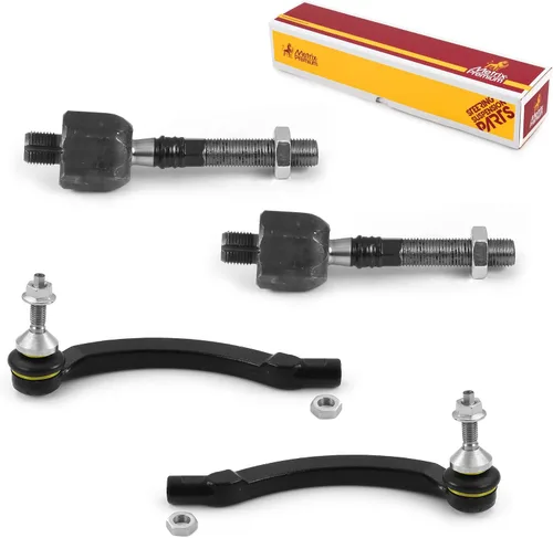 Miniatura 50 de Metrix Premium Chassis Parts - Juego de 4 barras de acoplamiento interior y exterior para Audi A3 15-16, Seat Leon 06-20 (México), 09-17 Volkswagen