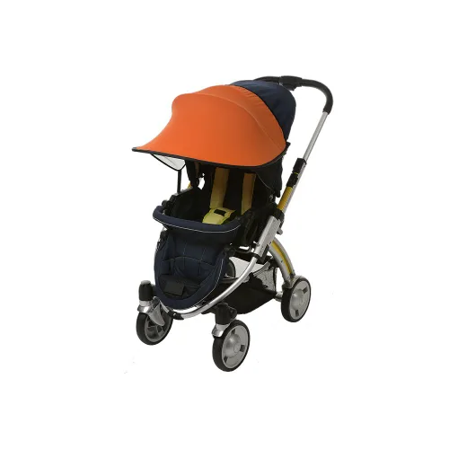 Miniatura 10 de Manito Parasol para cochecitos y asientos de coche - Scandi (azul diamante) UPF 50+ Diamante azul