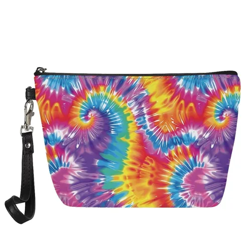 Miniatura 10 de AFPANQZ Bolsas de maquillaje de viaje personalizadas para mujeres y niñas, bolsa de almacenamiento de artículos de tocador, bolso al aire libre