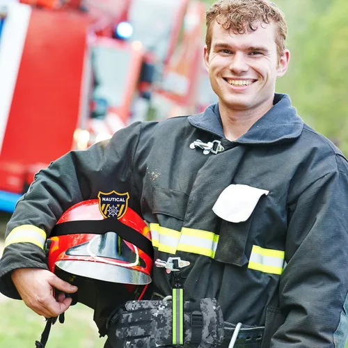 Miniatura 5 de 4 herramientas de bombero, incluye 2 bandas para casco de bombero, 2 correas para guantes, banda para casco de bombero, correa de seguridad