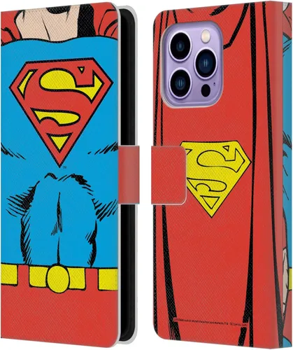 Miniatura 111 de Head Case Designs Funda de piel con licencia oficial de Superman DC Comics con logotipos negros y rojos compatible con Apple iPhone 11