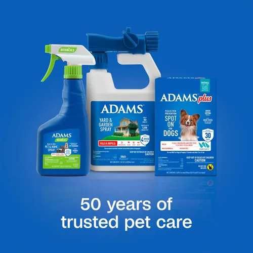 Miniatura 7 de ADAMS Además de prevención de pulgas y garrapatas para perros, juguete/perro pequeño, mata pulgas y garrapatas (garrapatas de perro marrón/ciervo)