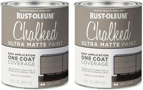 Miniatura 49 de Rust-Oleum - Pintura a la tiza en aerosol ultramate de 12 onzas (paquete de 1), color carbón, 302590