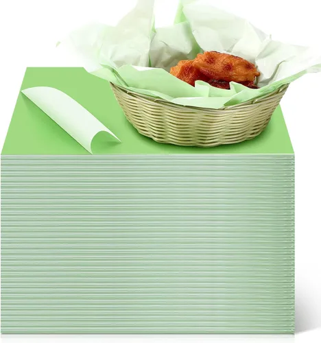 Miniatura 8 de Fumete Paquete de 500 hojas de papel encerado de 12 x 12 pulgadas para comida delicatessen, antiadherente, hamburguesas, hamburguesas, sándwiches