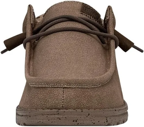 Miniatura 7 de Hey Dude Men's Wally Canvas Mono Mens Shoes Men's Slip-on Loafers Comfortable & Light