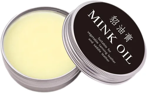 Miniatura 8 de Crema para el cuidado del cuero - Acondicionador de cuero natural Bálsamo de recoloración de cuero con aceite de visón Crema acondicionadora
