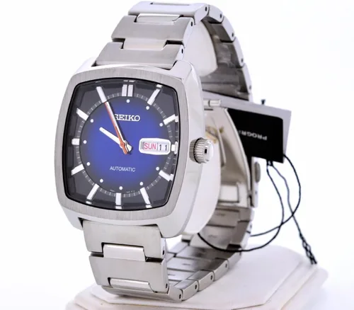 Miniatura 9 de SEIKO Reloj automático para hombre – Serie Recraft – Caja y pulsera de acero inoxidable, calendario día/fecha, 164.0 ft resistente al agua y reserva