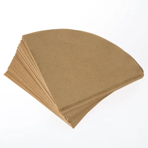 Miniatura 4 de Filtros de café sin blanquear n.º 2 de alta calidad, papel japonés pesado de 100 unidades, 1.90 oz, para V60 y verter encima, pulpa virgen y 50%