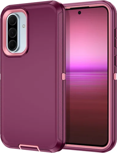 Miniatura 21 de I-HONVA Funda para Samsung Galaxy A52 5G a prueba de golpes, a prueba de polvo y caídas, 3 capas de protección de cuerpo completo