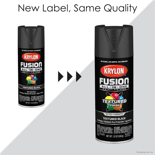 Miniatura 32 de Krylon Fusion - Pintura en aerosol adhesiva todo en uno para uso en interiores y exteriores, 12 onzas, aluminio
