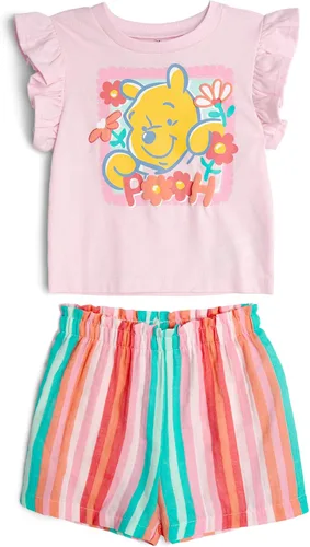 Miniatura 7 de Disney Conjunto de camiseta y pantalones cortos de gasa para bebés y niños grandes (12 meses - 14-16)