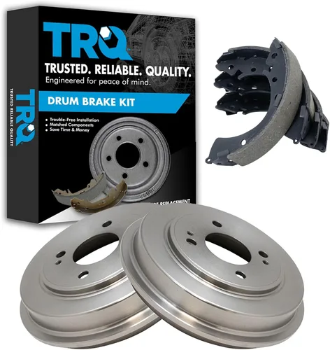 Miniatura 51 de Kit de tambor de freno y zapata ABS trasero TRQ Compatible con Subaru Forester Impreza