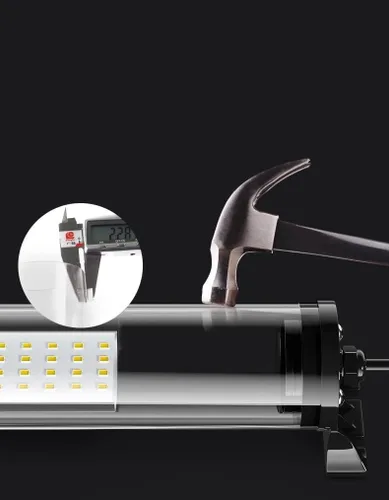 Miniatura 3 de Iluminación de máquina LED de 10 W QUJILINE Luces de tubo de fresado CNC Torno de perforación Máquina Led Luz de trabajo Lámpara a prueba