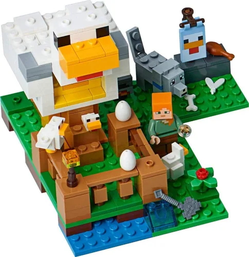 Miniatura 2 de El gallinero Juego de construcción LEGO Minecraft 21140 (198 piezas)