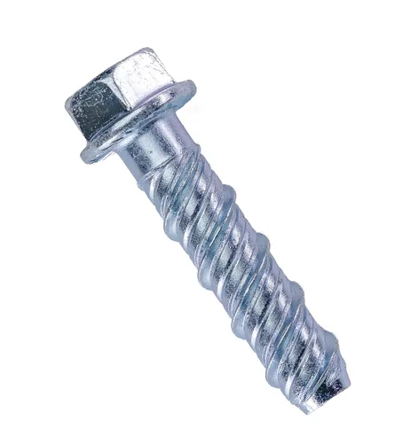 Miniatura 5 de CONFAST LDC383 3/8" x 3" Tornillo de concreto de gran diámetro galvanizado para anclaje a mampostería, ladrillo o bloque (25 por caja)