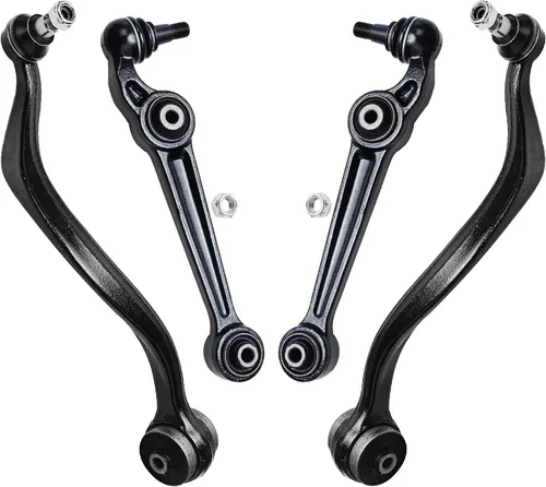 Miniatura 165 de Detroit Axle - Kit de 4 brazos de control delanteros para Ford Mustang 05-10, 2 brazos de control inferiores, 2 puntales 2005 2006 2007 2008 2009
