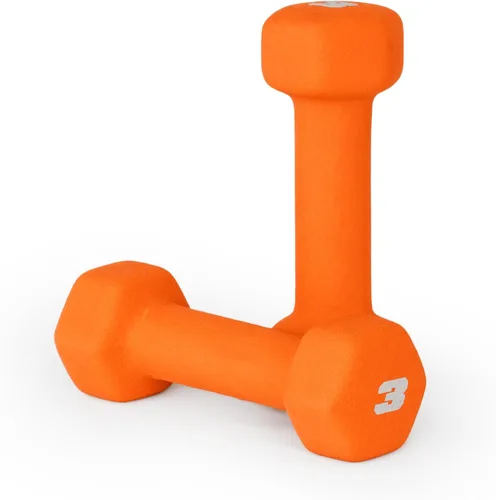 CAP Barbell Neoprene Dumbbell Weights Pairs & Sets | Color Series