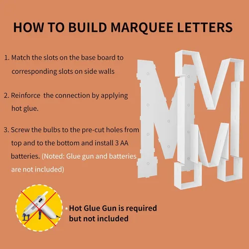 Miniatura 4 de Letras iluminadas de marquesina de 3 pies, letras grandes de marquesina, marco de globo de mosaico, letra grande para decoración de compromiso