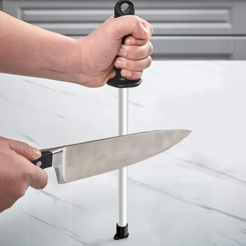 Miniatura 7 de SHARPAL 118N Afilador Profesional de Cerámica de Afilado Fino y Acero de Pulido para Cocina, con Tapa Anti-Rotura