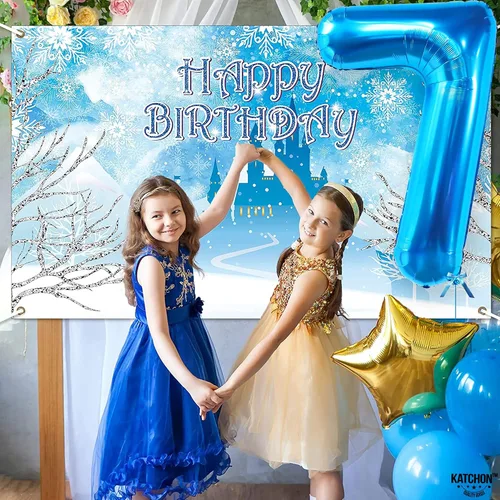 Miniatura 1010 de KatchOn, Globo grande azul número 2 de 40 pulgadas Decoraciones de cumpleaños de Baby Shark para niño de 2 años Globo azul número 2 Globo